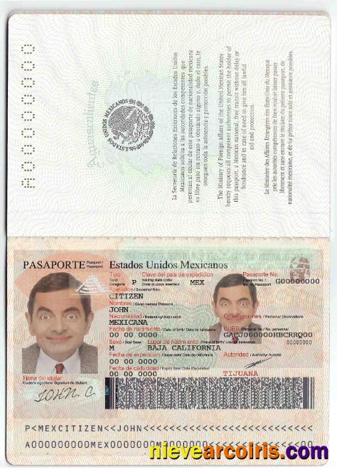 Mexico passport